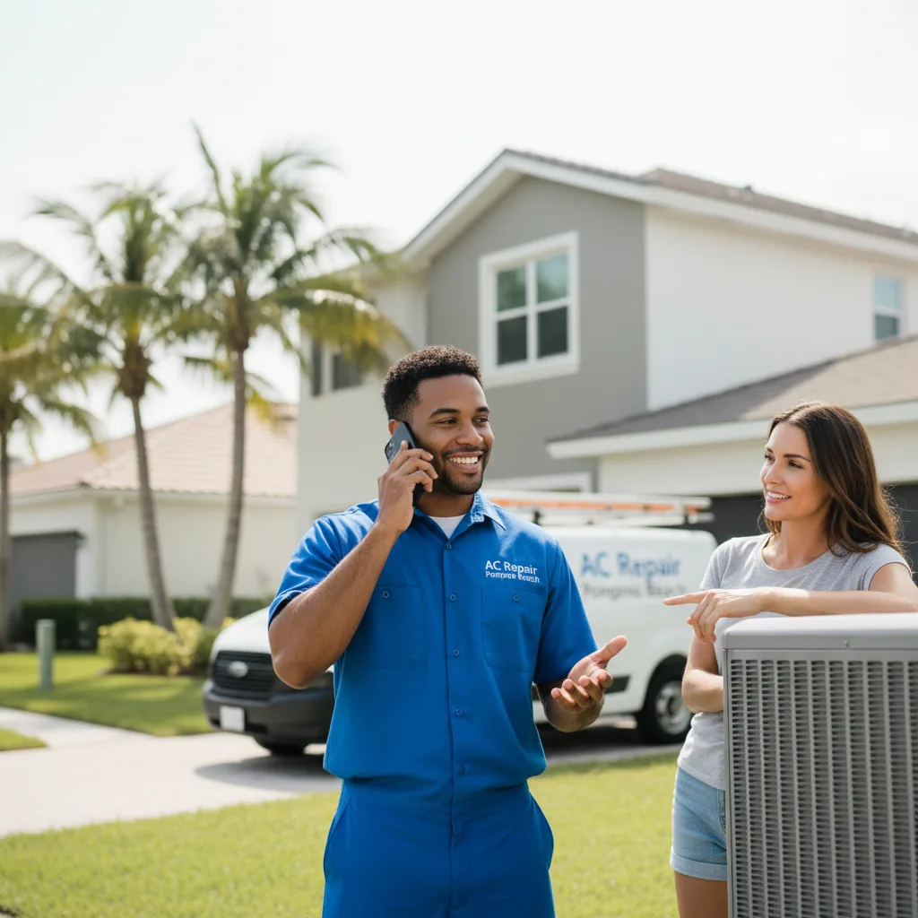 AC Repair Pompano Beach customer support in Hockley